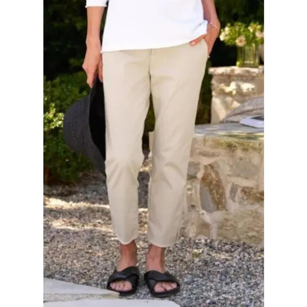 Frank & Eileen Wicklow Khaki Pants Women’s Size 4